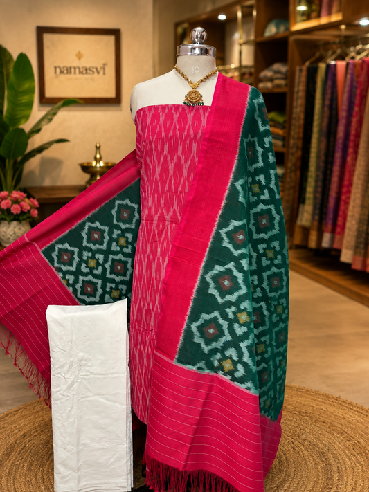 Itiha- Double Ikat cotton salwar set